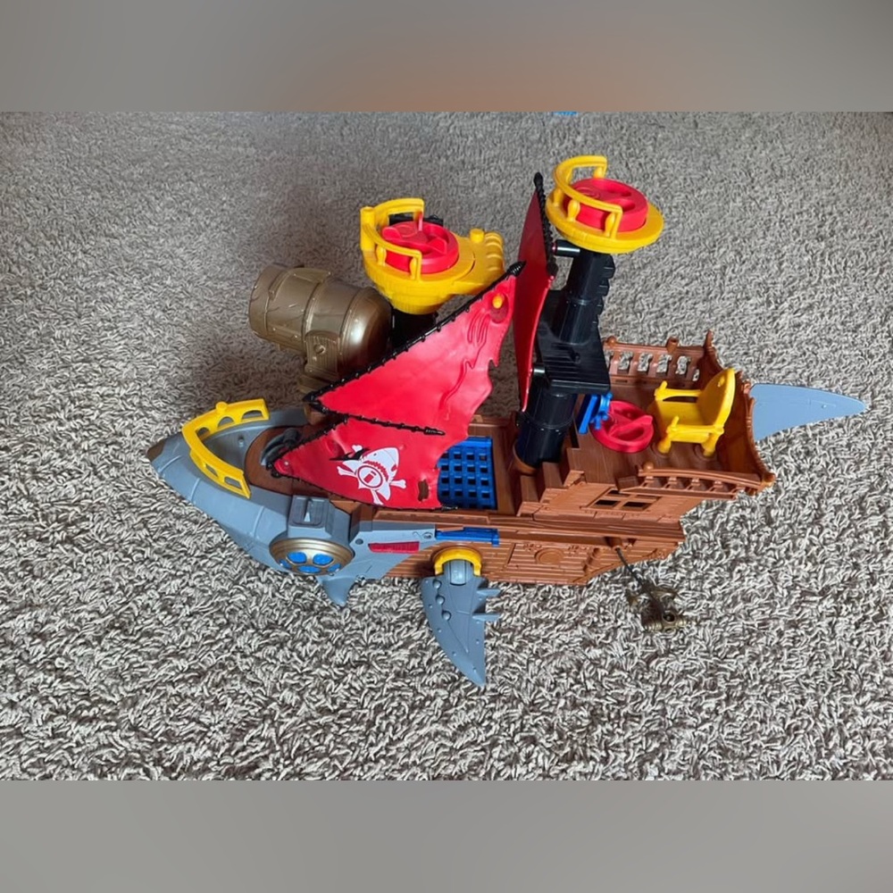 Pirate Shark Ship Toy